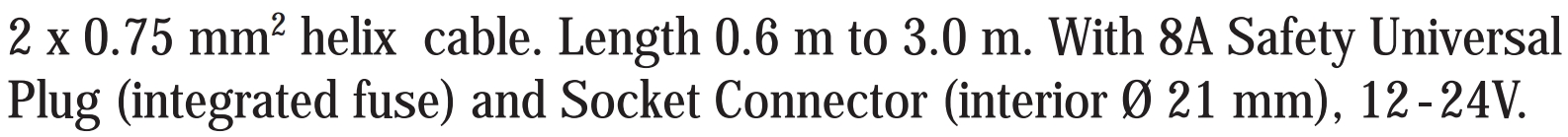 כבל עם מחבר קונקטור לרכב PRO CAR 56306002